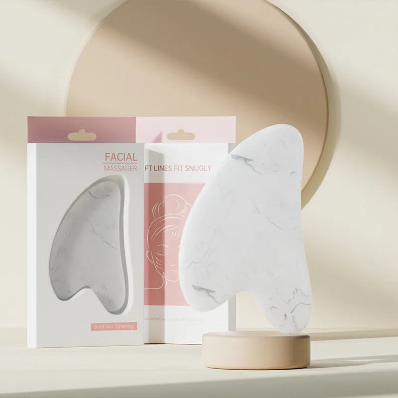 Rose Quartz Face Roller & Gua Sha Set