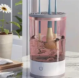 3-in-1 electric makeup brush cleaner