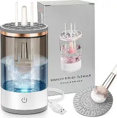 3-in-1 electric makeup brush cleaner