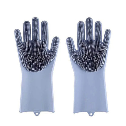 Dog and cat bathing scrub glove
