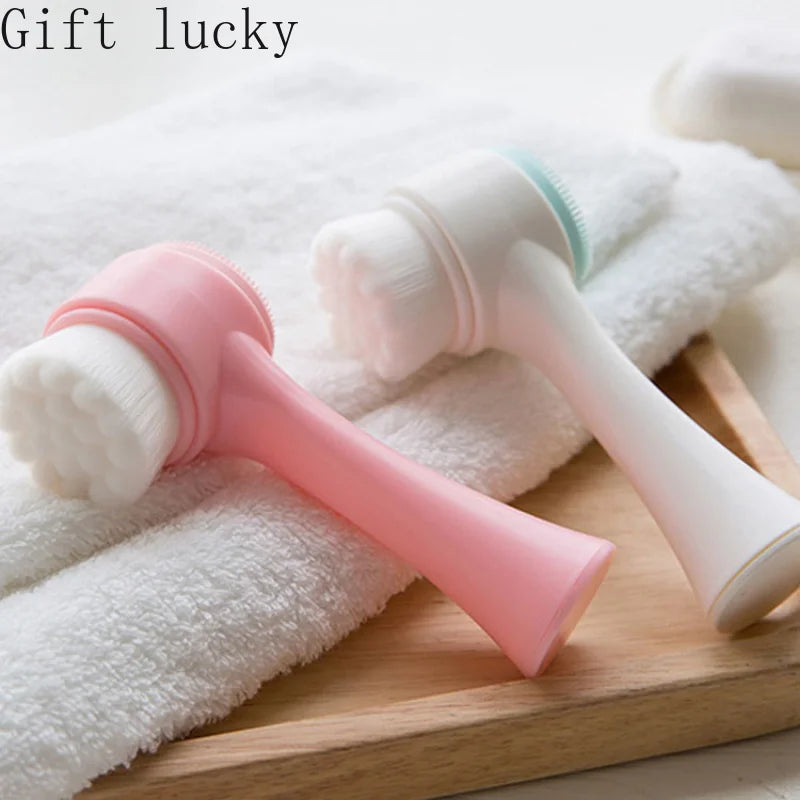 in-1 Silicone Face Cleansing Brush