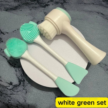 in-1 Silicone Face Cleansing Brush