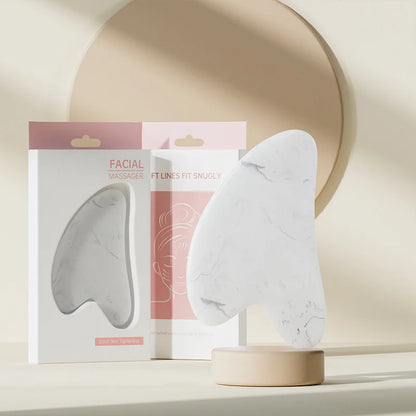 Rose Quartz Face Roller & Gua Sha Set