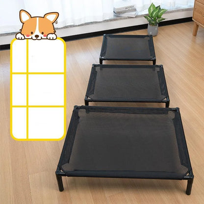 Pet bed that is portable for dogs and cats, suitable for all seasons, breathable and cool in summer, moisture-resistant