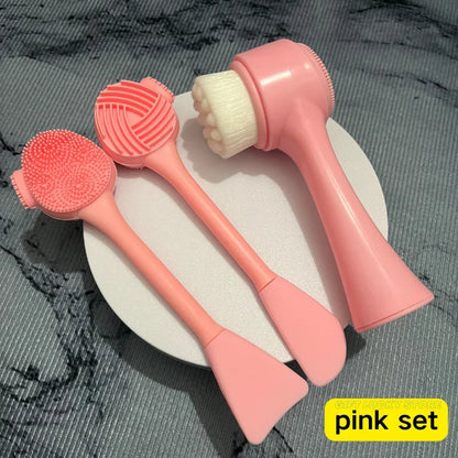 in-1 Silicone Face Cleansing Brush