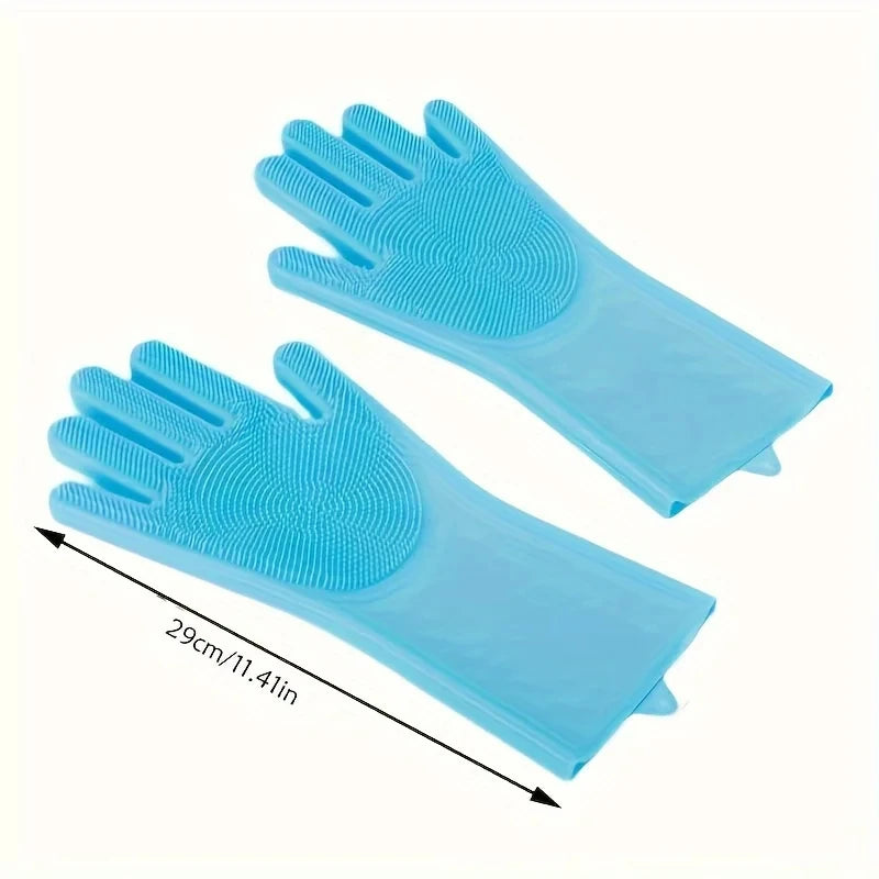 Dog and cat bathing scrub glove