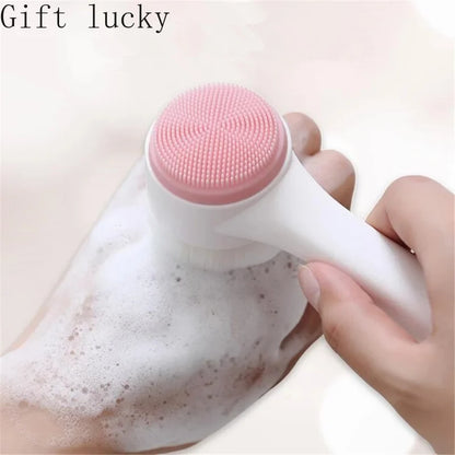 in-1 Silicone Face Cleansing Brush