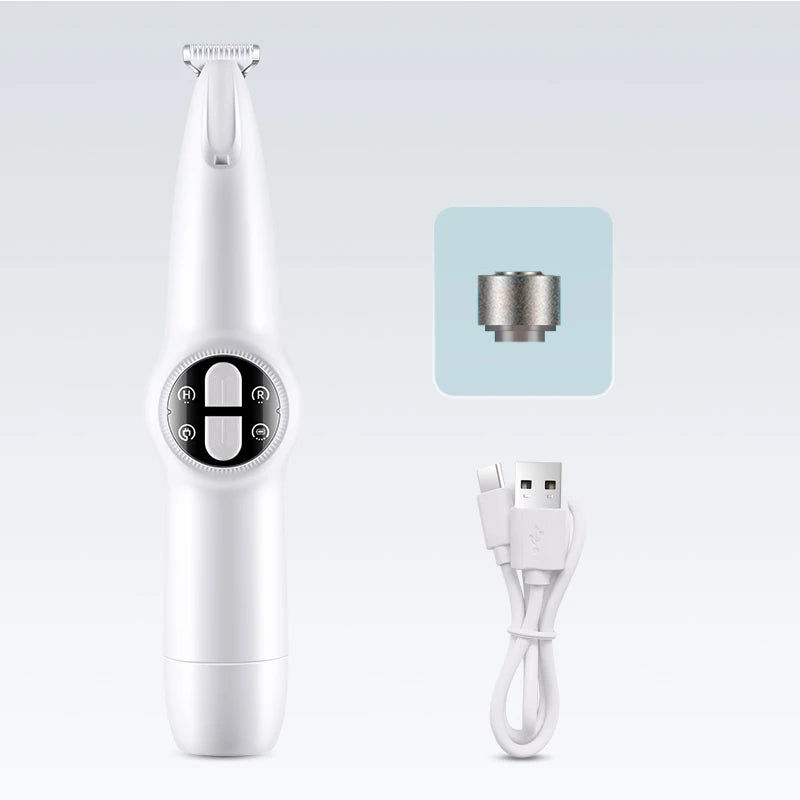 New pet nail hair scissors, fully waterproof with LED movement.